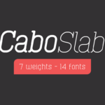 Cabo Slab Font - Featured Image
