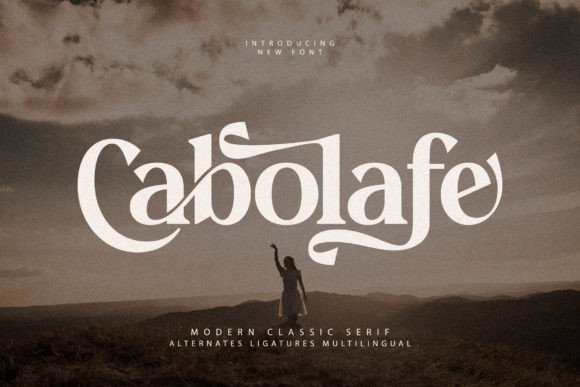 Cabolafe Font - Featured Image