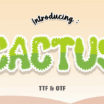 Cactus Font - Featured Image