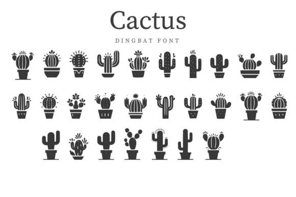 Cactus Font - Featured Image