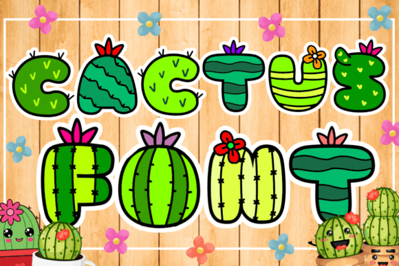 Cactus Font - Featured Image