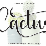 Cactus Font - Featured Image
