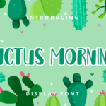 Cactus Morning Font - Featured Image