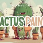 Cactus Paint Font - Featured Image