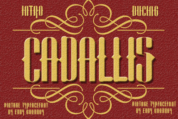 Cadallis Font - Featured Image