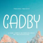Cadby Font - Featured Image