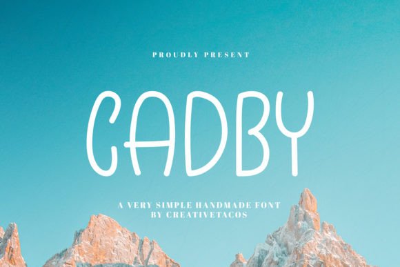 Cadby Font - Featured Image
