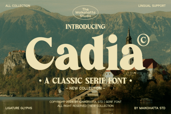 Cadia Font - Featured Image