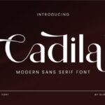 Cadila Font - Featured Image