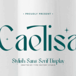 Caelisa Font - Featured Image