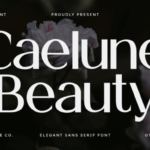 Caelune Beauty Font - Featured Image