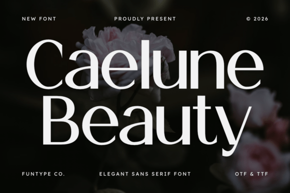 Caelune Beauty Font - Featured Image