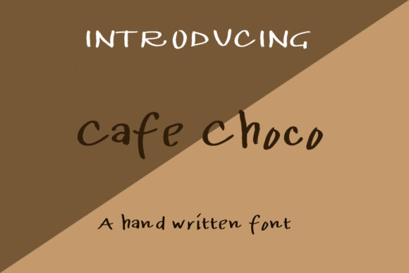 Cafe Choco Font - Featured Image