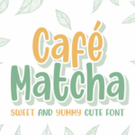 Cafe Matcha Font - Featured Image