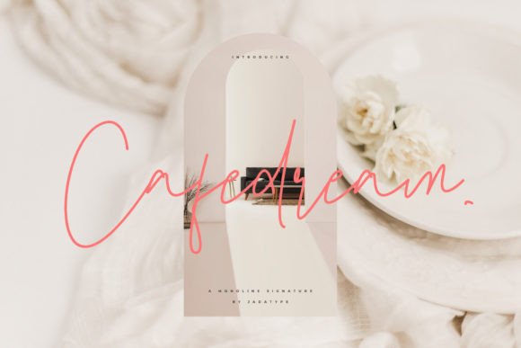 Cafedream Font - Featured Image