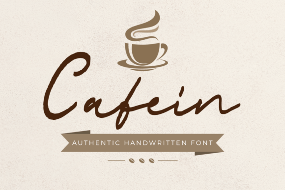 Cafein Font - Featured Image