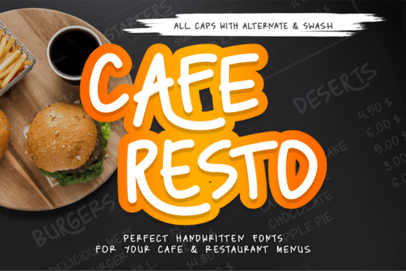 Caferesto Font - Featured Image