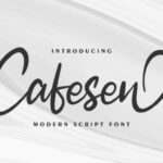 Cafesen Font - Featured Image
