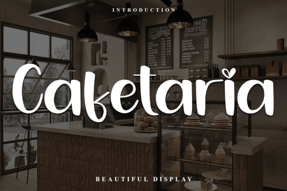 Cafetaria Font - Featured Image