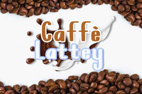 Caffe Lattey Font - Featured Image