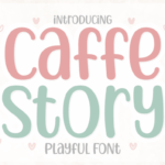Caffe Story Font - Featured Image