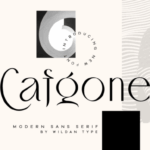 Cafgone Font - Featured Image