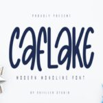 Caflake Font - Featured Image