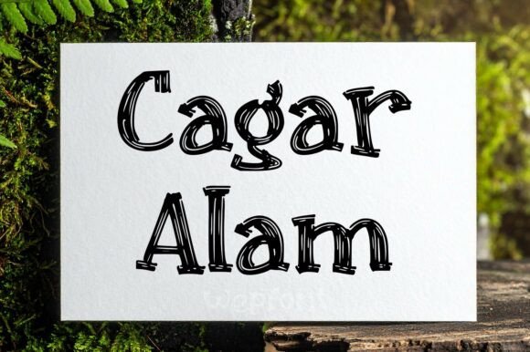 Cagar Alam Font - Featured Image