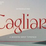 Cagliari Font - Featured Image