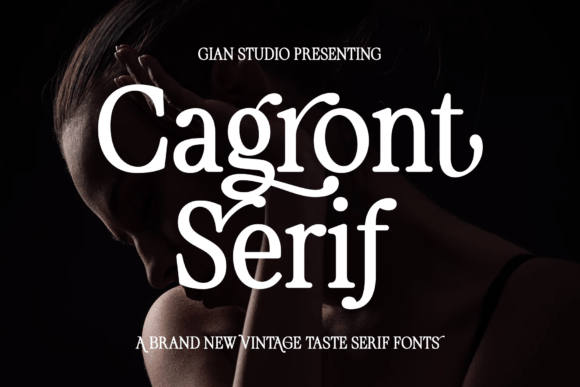Cagront Serif Font - Featured Image