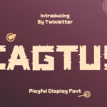 Cagtus Font - Featured Image