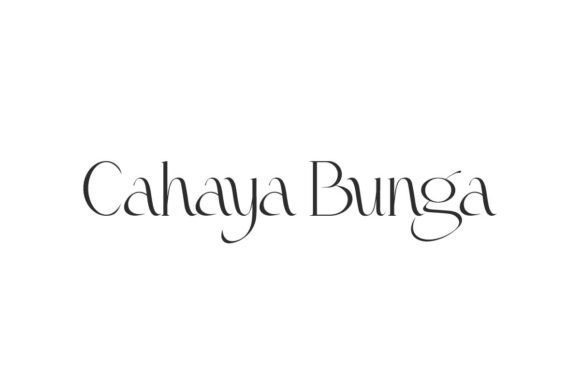 Cahaya Bunga Font - Featured Image