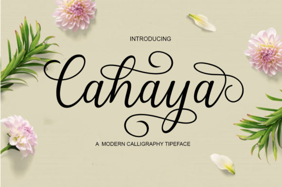 Cahaya Font - Featured Image