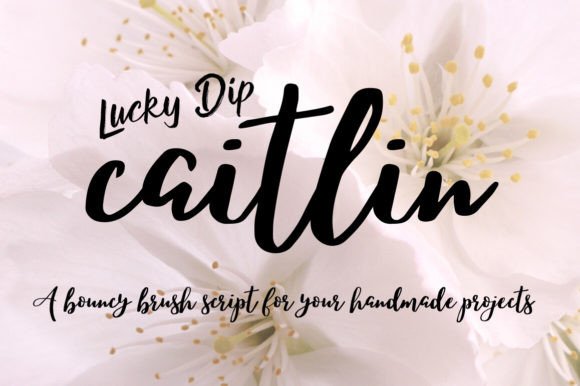 Caitlin Script Font - Featured Image