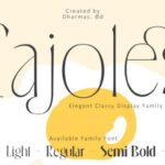 Cajoles Font - Featured Image