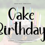 Cake Birthday Font - Featured Image
