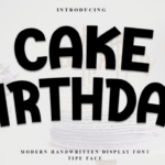 Cake Birthday Font - Featured Image