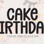 Cake Birthday Font - Featured Image