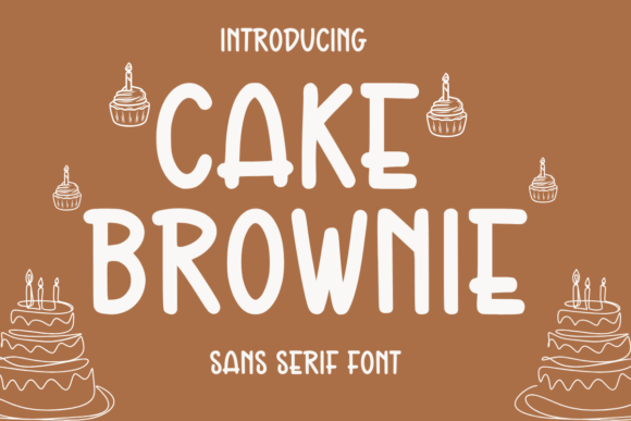 Cake Brownie Font - Featured Image