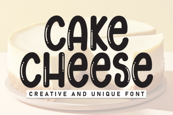Cake Cheese Font - Featured Image