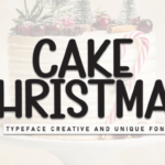 Cake Christmas Font - Featured Image