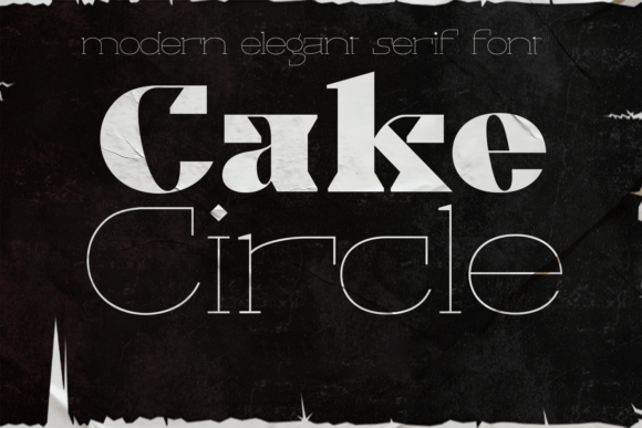 Cake Circle Font - Featured Image