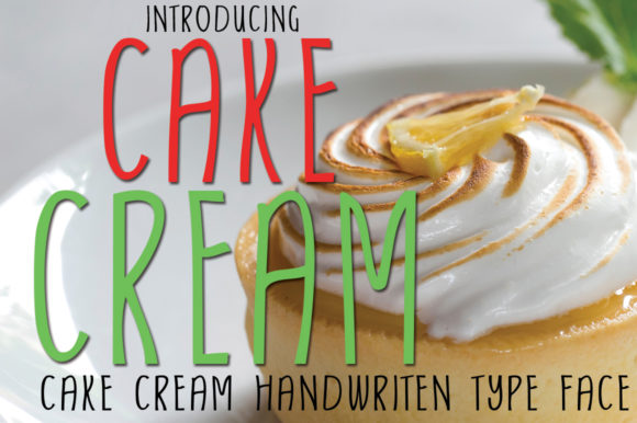 Cake Cream Font - Featured Image