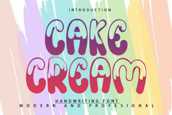 Cake Cream Font - Featured Image