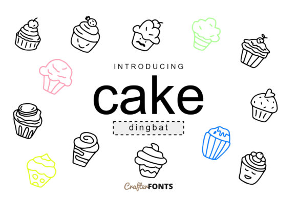 Cake Doodle Font - Featured Image
