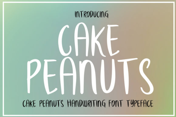 Cake Peanuts Font - Featured Image