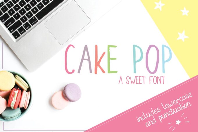 Cake Pop Font - Featured Image