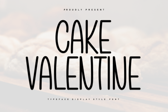Cake Valentine Font - Featured Image