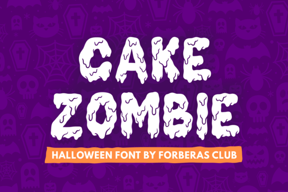 Cake Zombie Font - Featured Image
