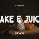 Cake & Juice Font - Featured Image
